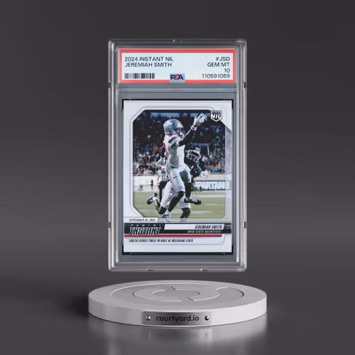 2024 Panini Instant Nil College Football #JSD Jeremiah Smith (PSA 10 GEM MINT)