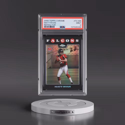 2008 Topps Chrome #TC166 Matt Ryan - Refractor (PSA 9 MINT)