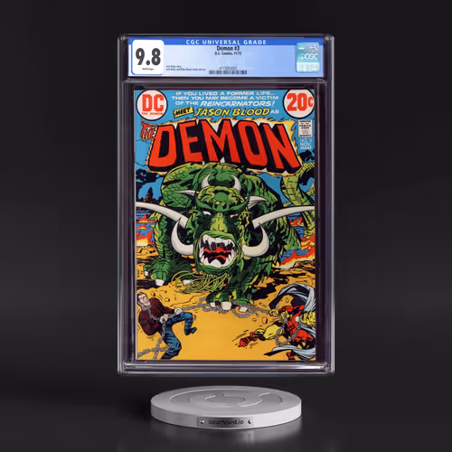 Demon #3 CGC 9.8 White Pages (DC Comics, 11/72) - Universal