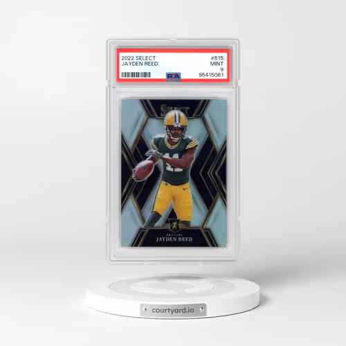 2022 Panini Select #515 Jayden Reed (PSA 9 MINT)