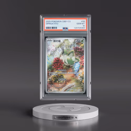 2025 Pokémon Simplified CBB1 C-Gem Pack Vol 1 #08 Sprigatito (PSA 10 GEM MINT)