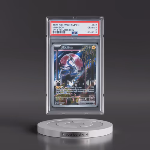 2023 Pokémon Svp EN-SV Black Star Promo #013 Miraidon - Scarlet & Violet Elite Trainer Box-Miraidon