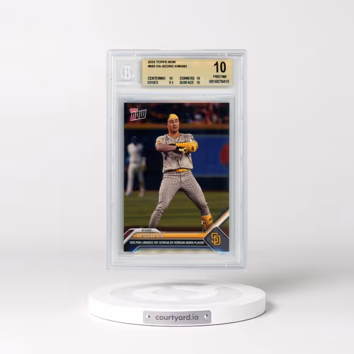 2023 Topps Now #693 Ha-Seong Kim/483* (BGS 10 PRISTINE)