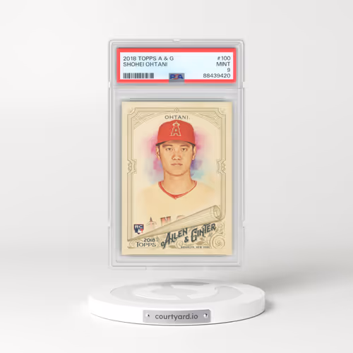 2018 Topps Allen & Ginter #100 Shohei Ohtani (PSA 9 MINT)