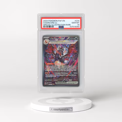 2024 Pokémon Paf EN-Paldean Fates #234 Charizard EX - Holo Special Illustration Rare (PSA 10 GEM MINT)
