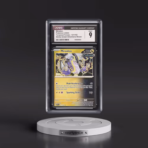 2023 Temporal Forces - TEF EN #121/162 Miraidon - Stellar Crown Checklane Blister (Cosmos Holo) (CGC