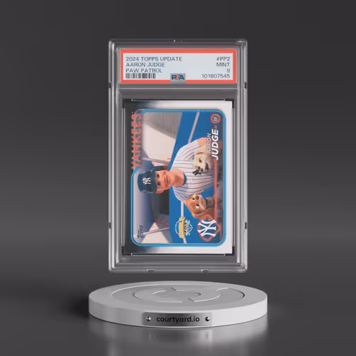 2024 Topps Update Paw Patrol #PP2 Aaron Judge (PSA 9 MINT)