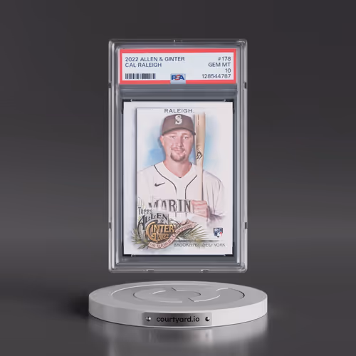 2022 Topps Allen & Ginter #178 Cal Raleigh (PSA 10 GEM MINT)