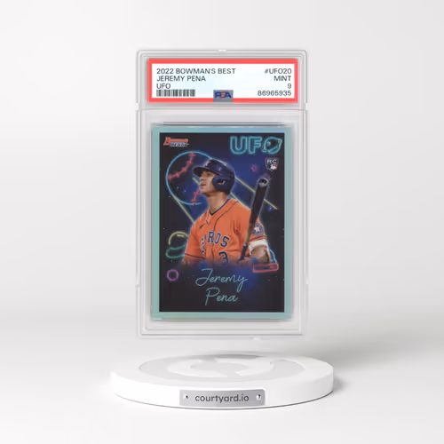 2022 Bowman's Best Bowman Ufo #UFO20 Jeremy Pena (PSA 9 MINT)