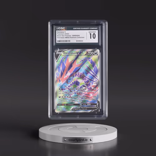 2017 Black Star Promos - Sword & Shield #SWSH044 Eternatus V - Holo Eternatus VMAX Premium Collectio