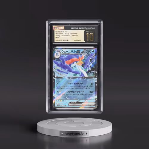 2023 Shiny Treasure ex #043/190 Quaquaval ex - Holo (CGC 10 PRISTINE)