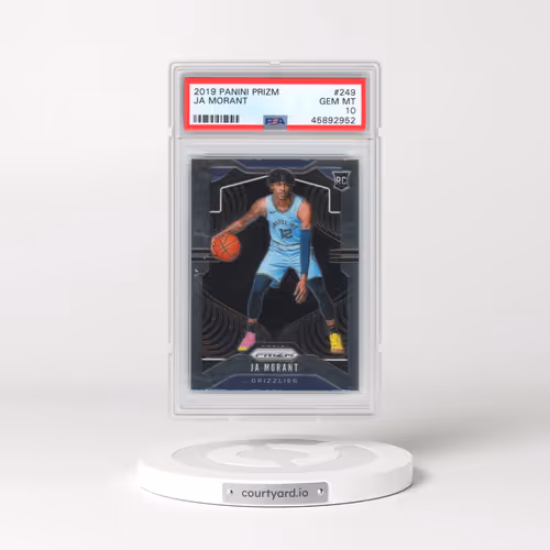 2019 Panini Prizm #249 Ja Morant (PSA 10 GEM MINT)
