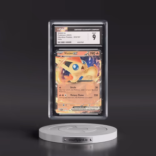 2023 Obsidian Flames - OBF EN #033/197 Victini ex - Holo (CGC 9 MINT)