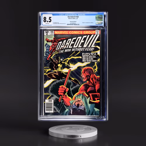 Daredevil #168 CGC 8.5 White Pages (Marvel Comics, 1/81) - Newsstand Edition Universal