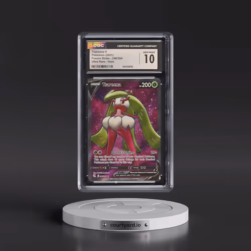 2019 Fusion Strike #246/264 Tsareena V - Ultra Rare Holo (CGC 10 GEM MINT)
