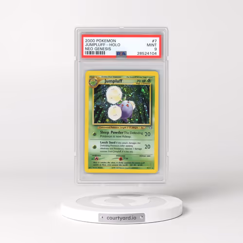 2000 Pokémon Neo Genesis #7 Jumpluff - Holo (PSA 9 MINT)