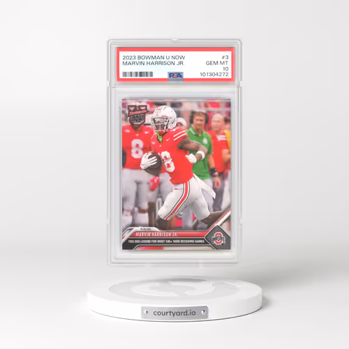 2023 Bowman U Now #3 Marvin Harrison Jr. (PSA 10 GEM MINT)