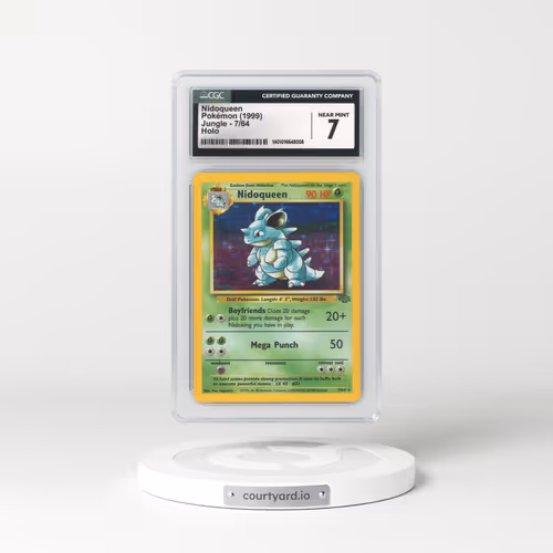 1999 Jungle #7 Nidoqueen - Holo (CGC 7 NM)