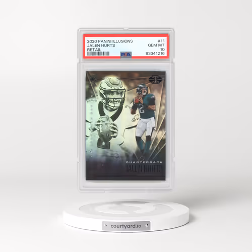 2020 Panini Illusions #11 Jalen Hurts - Retail (PSA 10 GEM MINT)