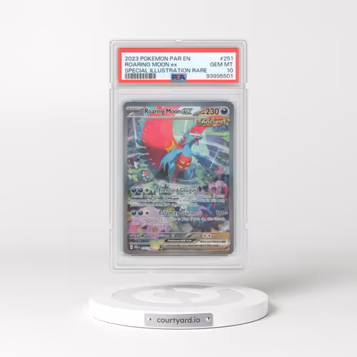 2023 Paradox Rift - PAR EN #251 Roaring Moon ex - Special Illustration Rare (PSA 10 GEM MINT)