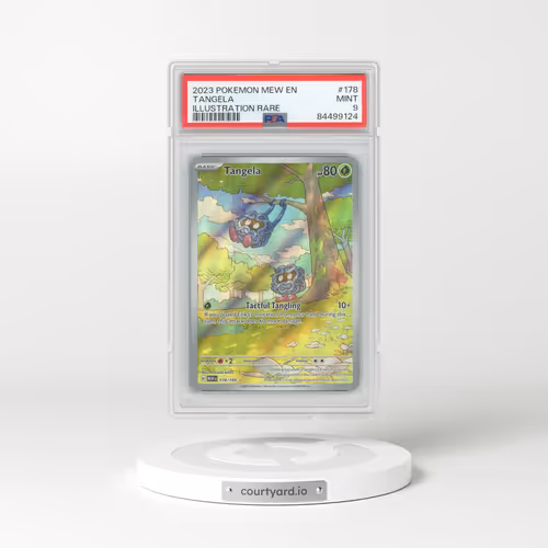 2023 Scarlet & Violet 151 - MEW EN #178 Tangela - Illustration Rare (PSA 9 MINT)