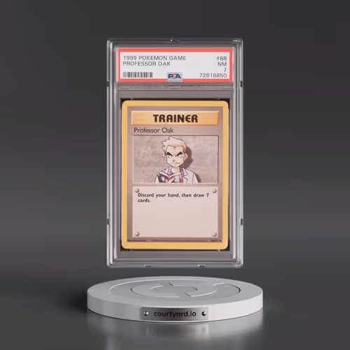 1999 Pokémon Game #88 Professor Oak (PSA 7 NM)