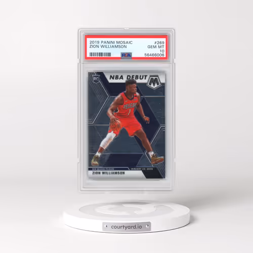 2019 Panini Mosaic #269 Zion Williamson (PSA 10 GEM MINT)