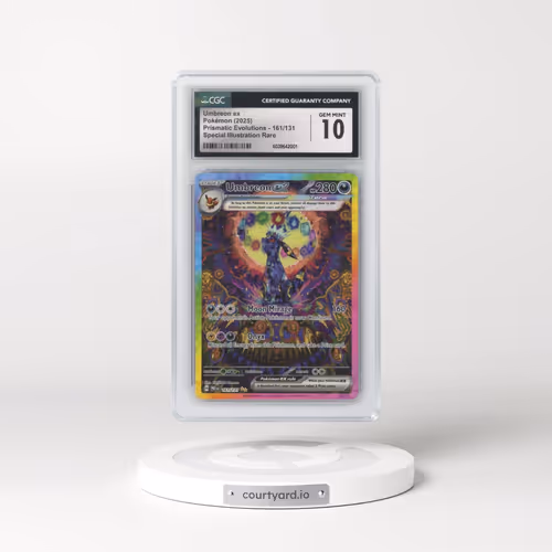 2025 Prismatic Evolutions - PRE EN #161/131 Umbreon ex - Special Illustration Rare Holo (CGC 10 GEM