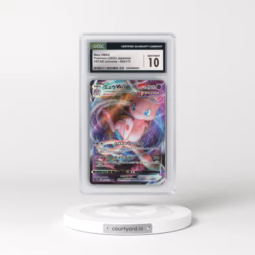 2022 VSTAR Universe #054/172 Mew VMAX - Holo (CGC 10 GEM MINT)