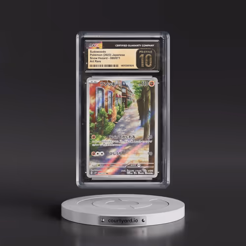 2023 Snow Hazard #080/071 Sudowoodo - Art Rare Holo (CGC 10 PRISTINE)