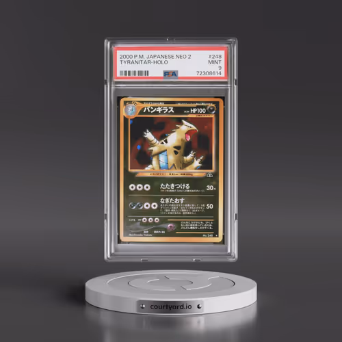 2000 Pokémon Neo 2 #248 Tyranitar - Holo (PSA 9 MINT)