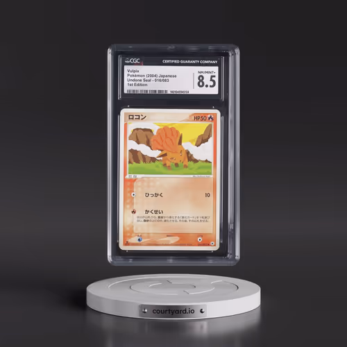 2004 Undone Seal #016/083 Vulpix - 1st Edition (CGC 8.5 NM-MT+)