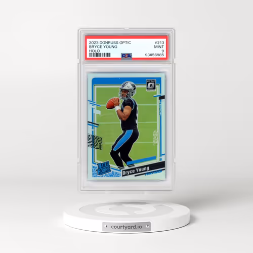 2023 Panini Donruss Optic #213 Bryce Young - Holo (PSA 9 MINT)