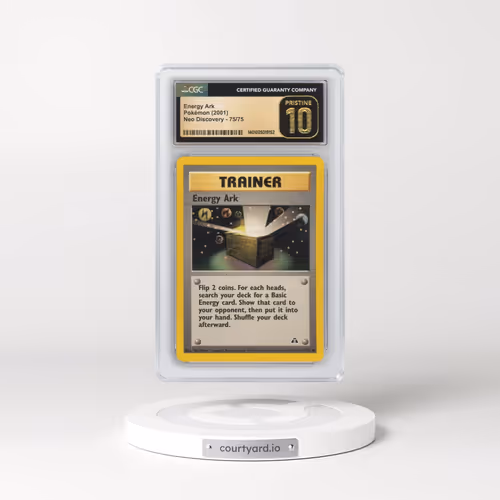 2001 Neo Discovery #75/75 Energy Ark (CGC 10 PRISTINE)