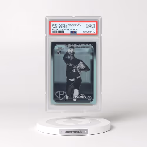 2024 Topps Chrome Update #USC88 Paul Skenes - Negative Refractor (PSA 10 GEM MINT)