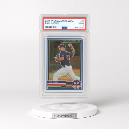 2023 Panini Stars & Stripes USA #87 Paul Skenes (PSA 9 MINT)