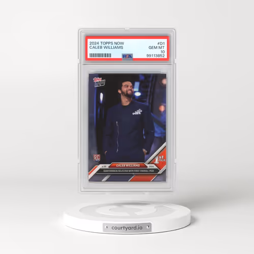 2024 Topps Now #D1 Caleb Williams (PSA 10 GEM MINT)