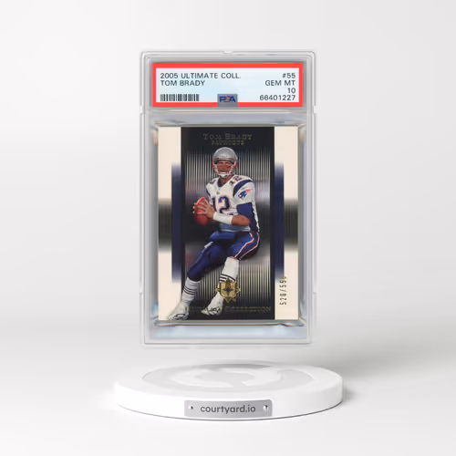 2005 Ultimate Collection #55 Tom Brady (PSA 10 GEM MINT)
