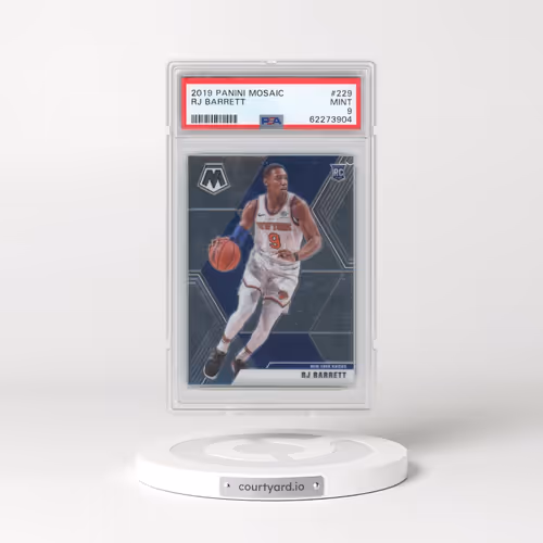 2019 Panini Mosaic #229 RJ Barrett (PSA 9 MINT)