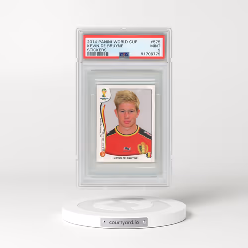 2014 Panini World Cup Stickers #575 Kevin de Bruyne (PSA 9 MINT)