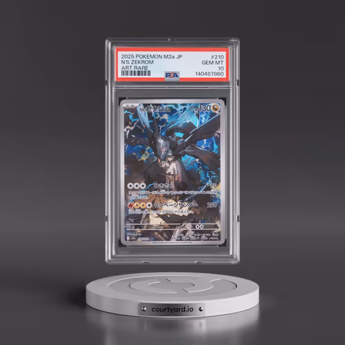 2025 Pokémon M2a-Mega Dream EX #210 N's Zekrom - Art Rare (PSA 10 GEM MINT)