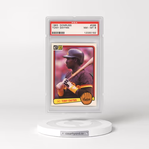 1983 Donruss #598 Tony Gwynn (PSA 8 NM-MT)