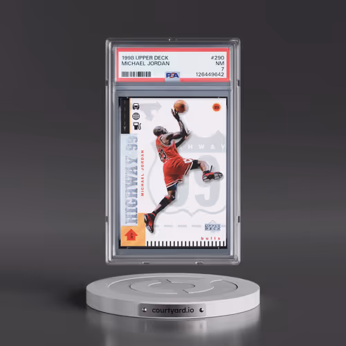 1998 Upper Deck #290 Michael Jordan (PSA 7 NM)