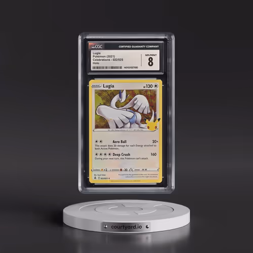 2021 Celebrations #022/025 Lugia - Holo (CGC 8 NM-MT)