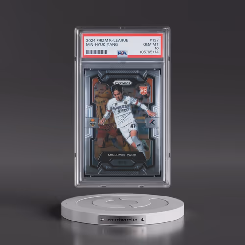 2024 Panini Prizm K-League #137 Min-Hyuk Yang (PSA 10 GEM MINT)