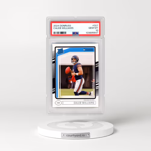 2024 Panini Donruss #327 Caleb Williams (PSA 10 GEM MINT)