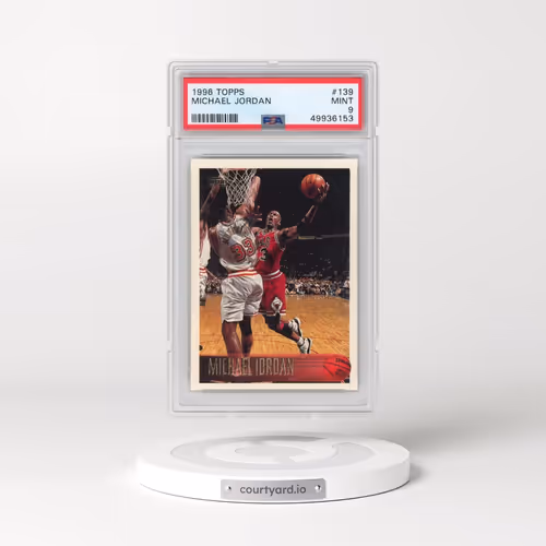 1996 Topps #139 Michael Jordan (PSA 9 MINT)