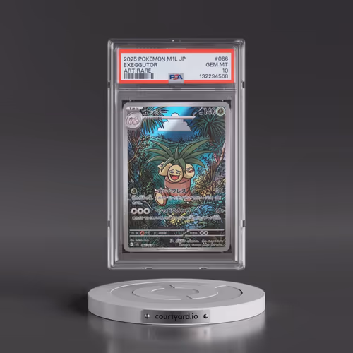 2025 Pokémon M1l-Mega Brave #066 Exeggutor - Art Rare (PSA 10 GEM MINT)