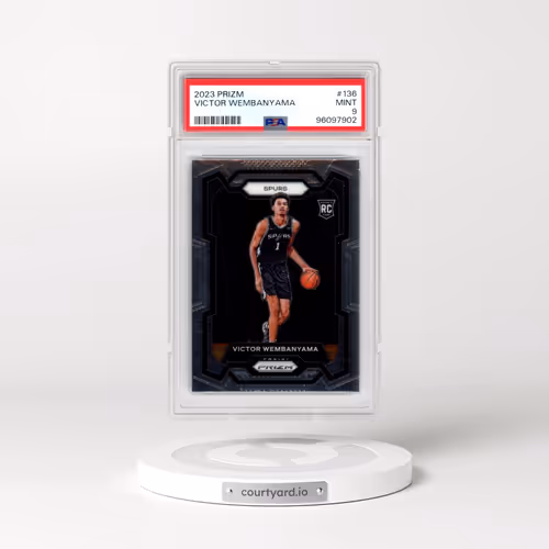 2023 Panini Prizm #136 Victor Wembanyama (PSA 9 MINT)