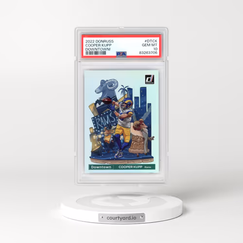 2022 Panini Donruss Downtown #DTCK Cooper Kupp (PSA 10 GEM MINT)